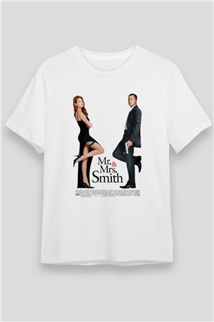 Angelina Jolie Beyaz Unisex Tişört T-Shirt - TişörtFabrikası