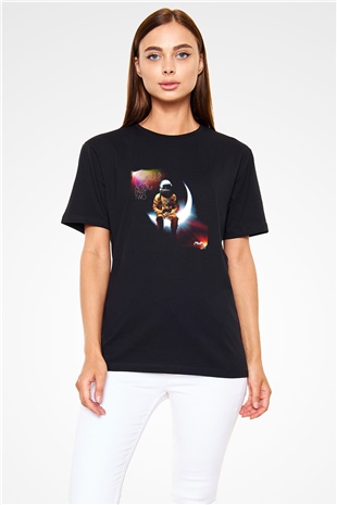 Angels and Airwaves Baskılı Unisex Siyah Tişört