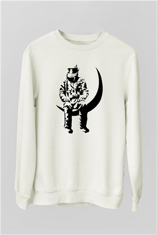 Angels and Airwaves Beyaz Unisex Sweatshirt