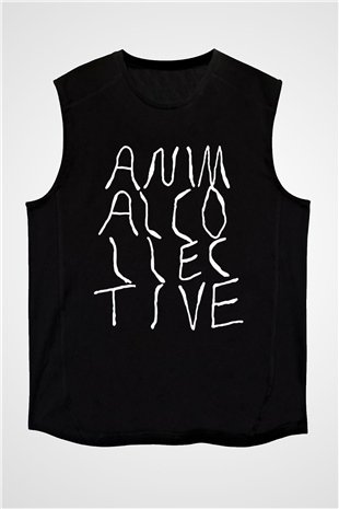 Animal Collective Siyah Unisex Kolsuz Tişört