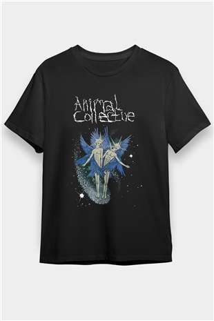 Animal Collective Siyah Unisex Tişört T-Shirt - TişörtFabrikası