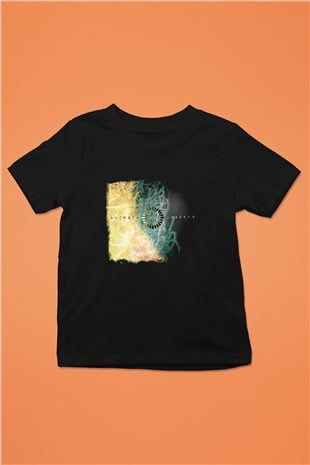 Animals as Leaders Baskılı Unisex Siyah Çocuk Tişört