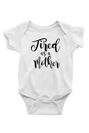 Anneler Günü Baskılı Beyaz Unisex Bebek Body - Zıbın