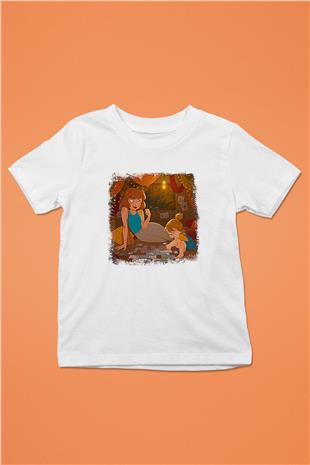 Anneler Günü Baskılı Beyaz Unisex Beyaz Çocuk Tişört - Tshirt