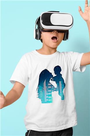 Anneler Günü Baskılı Beyaz Unisex Beyaz Çocuk Tişört - Tshirt