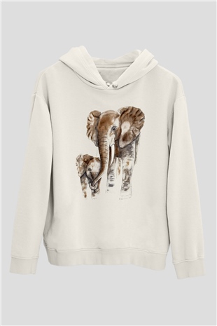 Anneler Günü Beyaz Unisex Hoodie