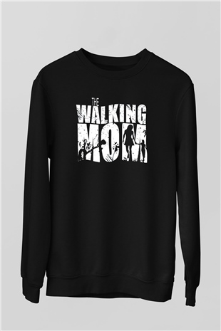 Anneler Günü Siyah Unisex Sweatshirt