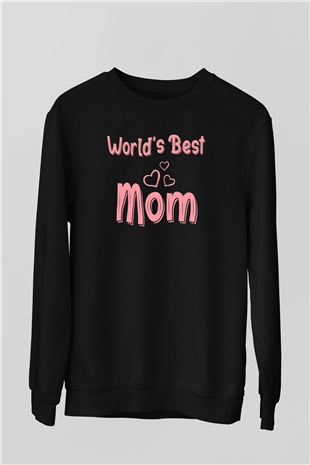Anneler Günü Siyah Unisex Sweatshirt