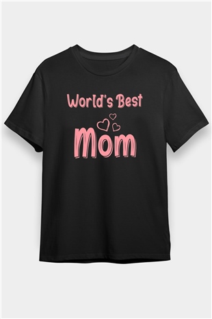 Anneler Günü Siyah Unisex Tişört T-Shirt - TişörtFabrikası