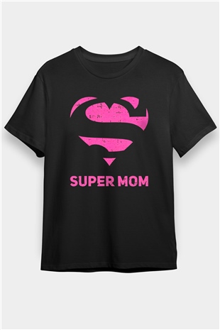 Anneler Günü Siyah Unisex Tişört T-Shirt - TişörtFabrikası