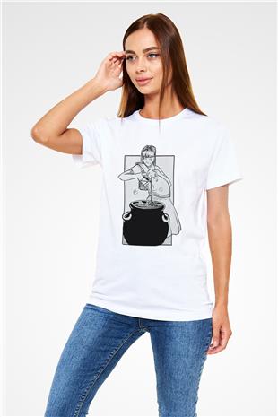 Anneler Günü Unisex Baskılı Beyaz Tişört - Tshirt