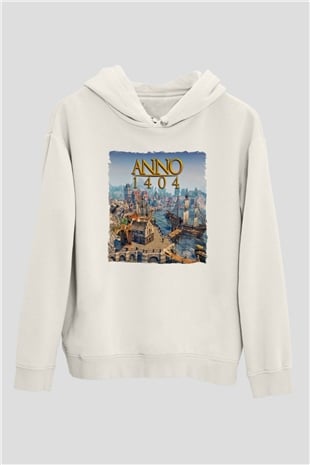 Anno 1404 Beyaz Unisex Hoodie