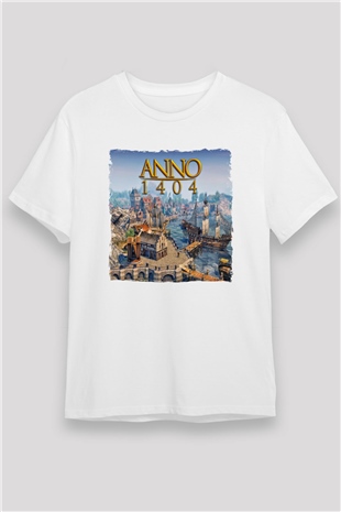 Anno 1404 Beyaz Unisex Tişört T-Shirt