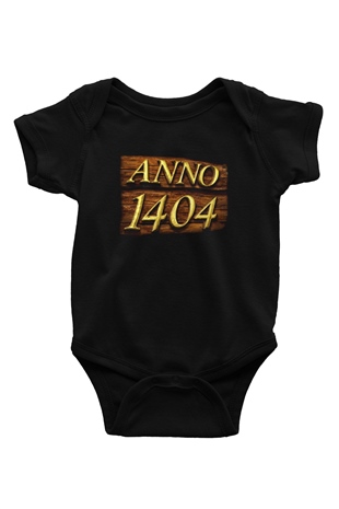 Anno 1404 Siyah Bebek Body - Zıbın
