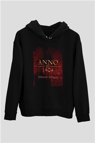 Anno 1404 Siyah Unisex Hoodie