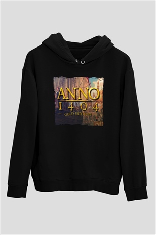Anno 1404 Siyah Unisex Hoodie