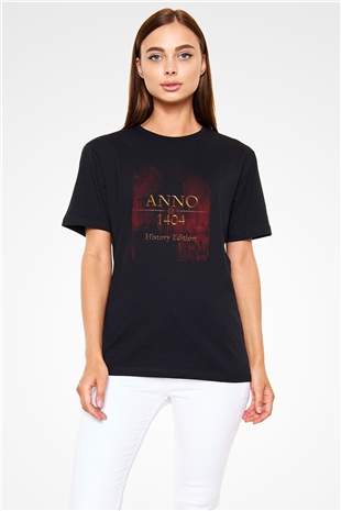 Anno 1404 Siyah Unisex Tişört T-Shirt