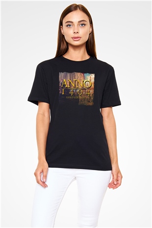 Anno 1404 Siyah Unisex Tişört T-Shirt