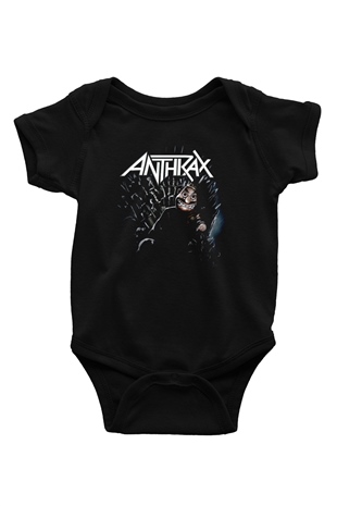 Anthrax Siyah Bebek Body - Zıbın