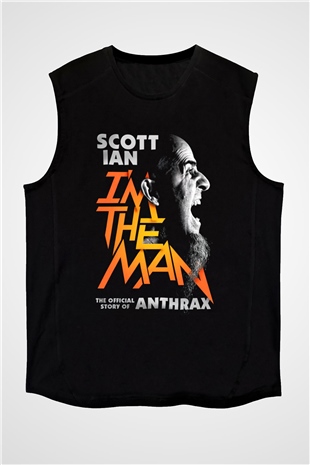 Anthrax Siyah Unisex Kolsuz Tişört