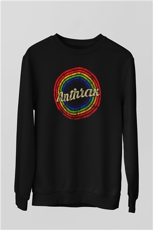 Anthrax Siyah Unisex Sweatshirt