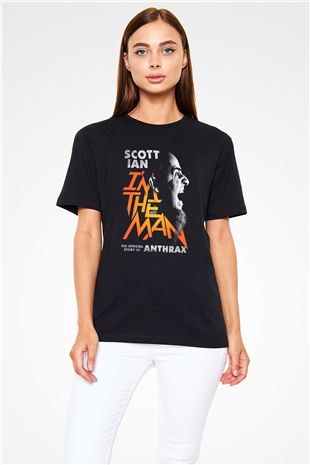 Anthrax Siyah Unisex Tişört T-Shirt - TişörtFabrikası