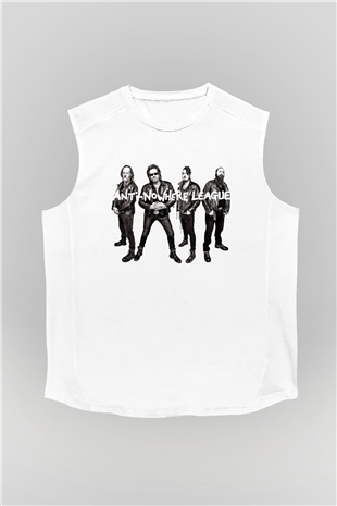 Anti-Nowhere League Beyaz Unisex Kolsuz Tişört