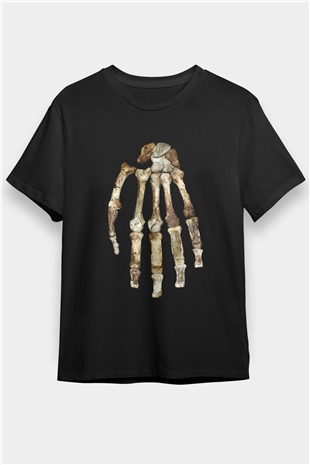 Antropolog Siyah Unisex Tişört T-Shirt - TişörtFabrikası