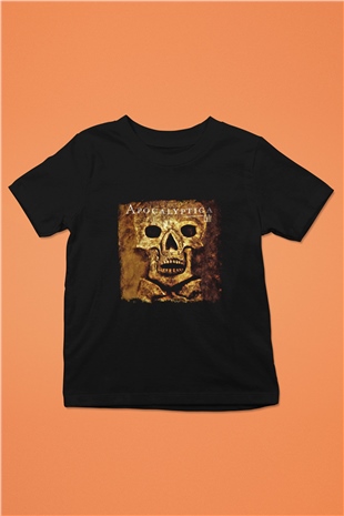 Apocalyptica Baskılı Unisex Siyah Çocuk Tişört