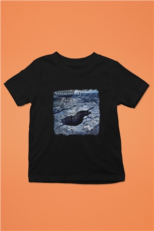 Apocalyptica Baskılı Unisex Siyah Çocuk Tişört