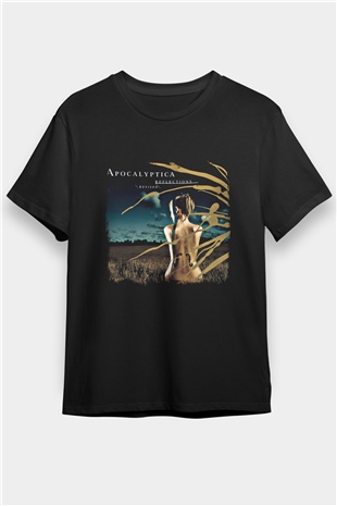 Apocalyptica Baskılı Unisex Siyah Tişört