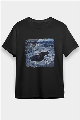 Apocalyptica Baskılı Unisex Siyah Tişört