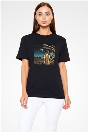 Apocalyptica Baskılı Unisex Siyah Tişört