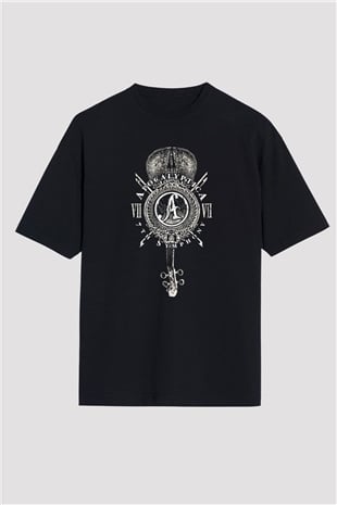 Apocalyptica Siyah Unisex Oversize Tişört T-Shirt