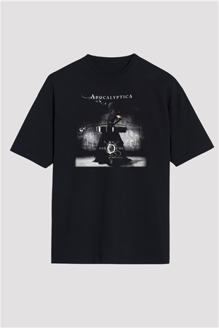 Apocalyptica Siyah Unisex Oversize Tişört T-Shirt