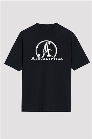 Apocalyptica Siyah Unisex Oversize Tişört T-Shirt
