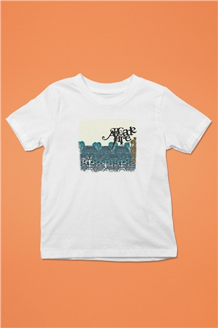 Arcade Fire Baskılı Unisex Beyaz Çocuk Tişört