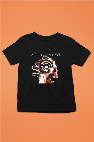 Arch Enemy Baskılı Siyah Unisex Çocuk Tişört