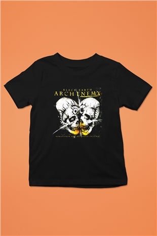Arch Enemy Baskılı Siyah Unisex Çocuk Tişört