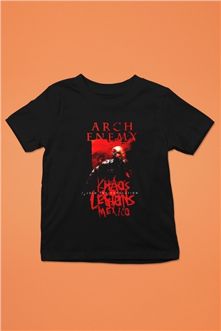 Arch Enemy Baskılı Siyah Unisex Çocuk Tişört