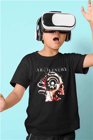 Arch Enemy Baskılı Siyah Unisex Çocuk Tişört