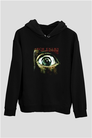 Arch Enemy Baskılı Unisex Siyah Hoodie