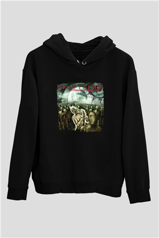 Arch Enemy Baskılı Unisex Siyah Hoodie