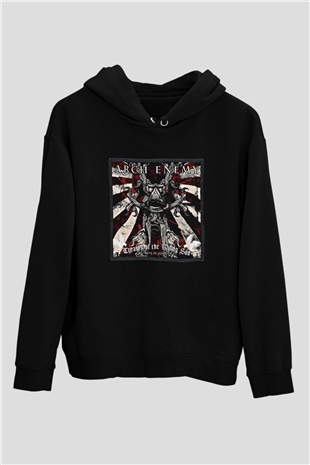 Arch Enemy Baskılı Unisex Siyah Hoodie