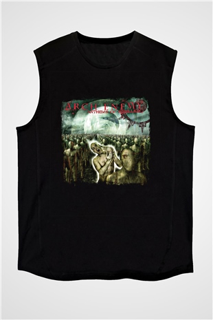 Arch Enemy Baskılı Unisex Siyah Kolsuz Tişört