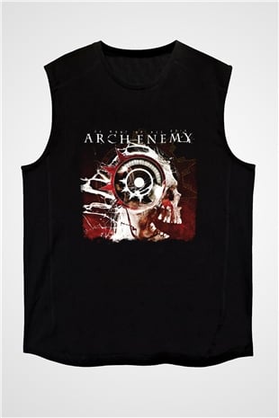Arch Enemy Baskılı Unisex Siyah Kolsuz Tişört