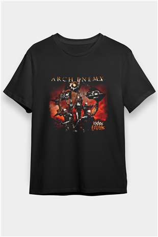 Arch Enemy Baskılı Unisex Siyah Tişört
