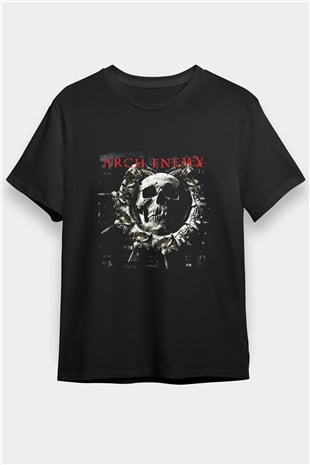 Arch Enemy Baskılı Unisex Siyah Tişört