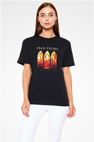 Arch Enemy Baskılı Unisex Siyah Tişört