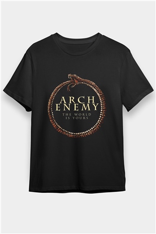 Arch Enemy Baskılı Unisex Siyah Tişört